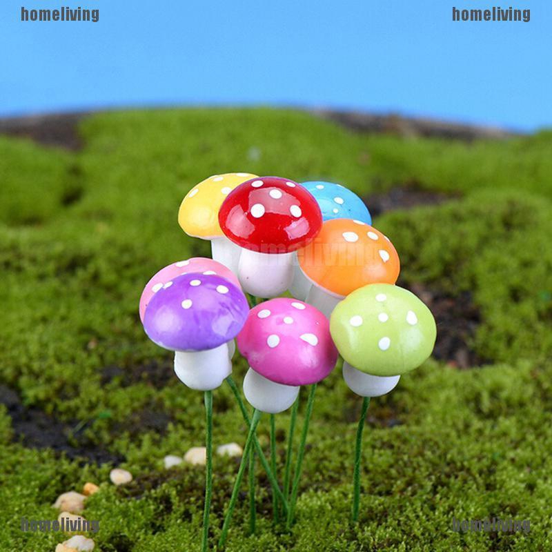 Đồ trang trí Cây Nấm Mini Trang Trí Sân Vườn