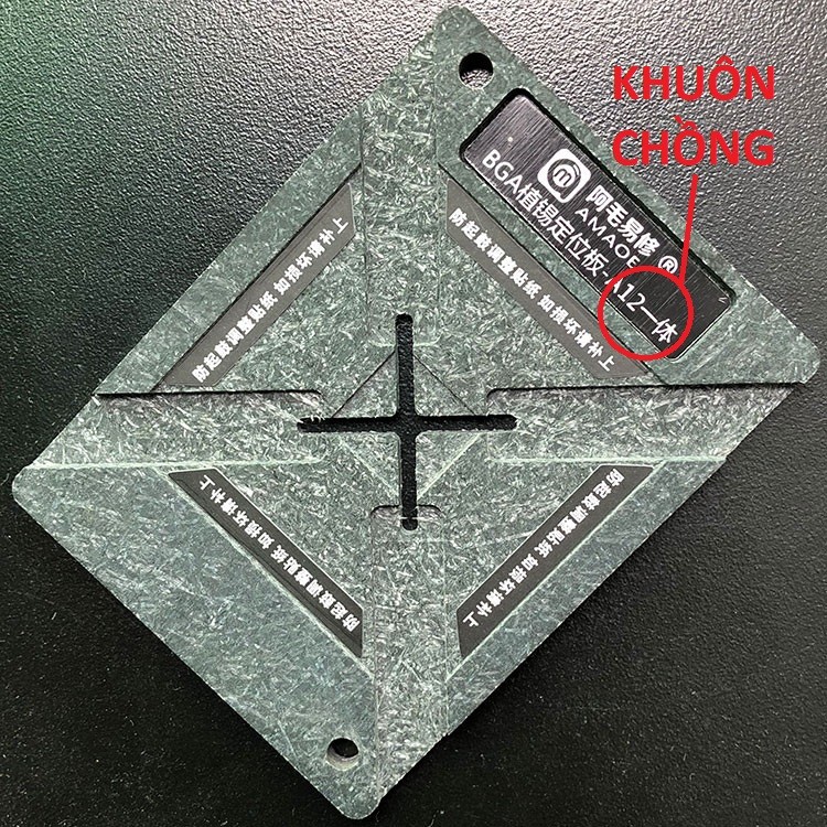 Khuôn đặt CPU/ cặp CHỒNG A12 cho bộ đế vỉ nam châm Amaoe