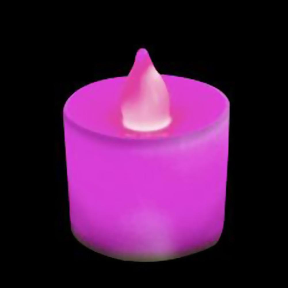 Đèn LED kiểu nến giả trang trí cho tiệc cưới đẹp mắt