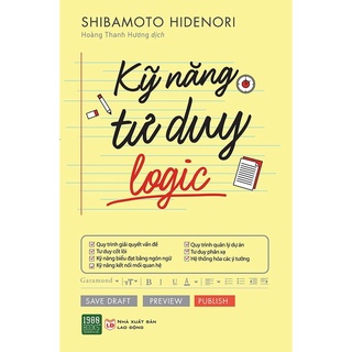 Sách - kỹ năng tư duy logic