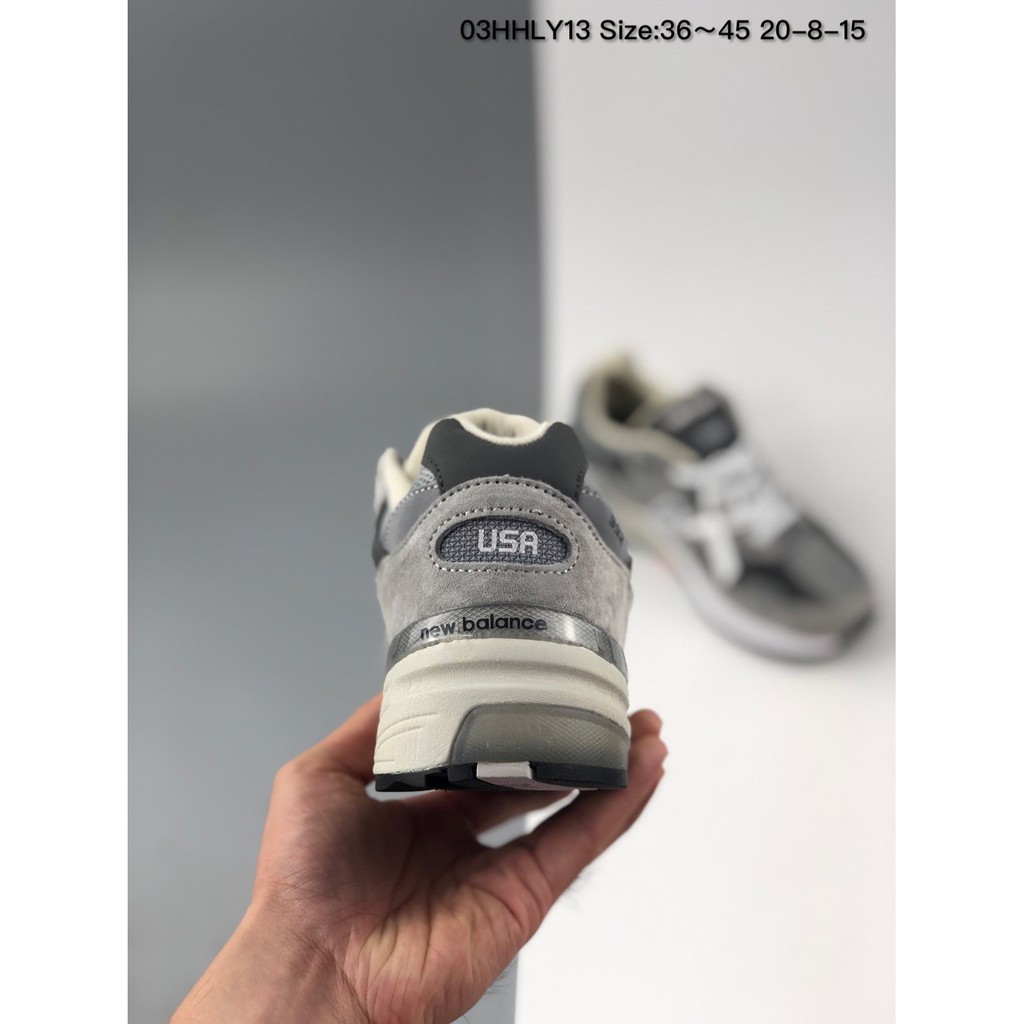 Giày Thể Thao New Balance M992 Thiết Kế Đơn Giản Năng Động Thời Trang Size 36~45