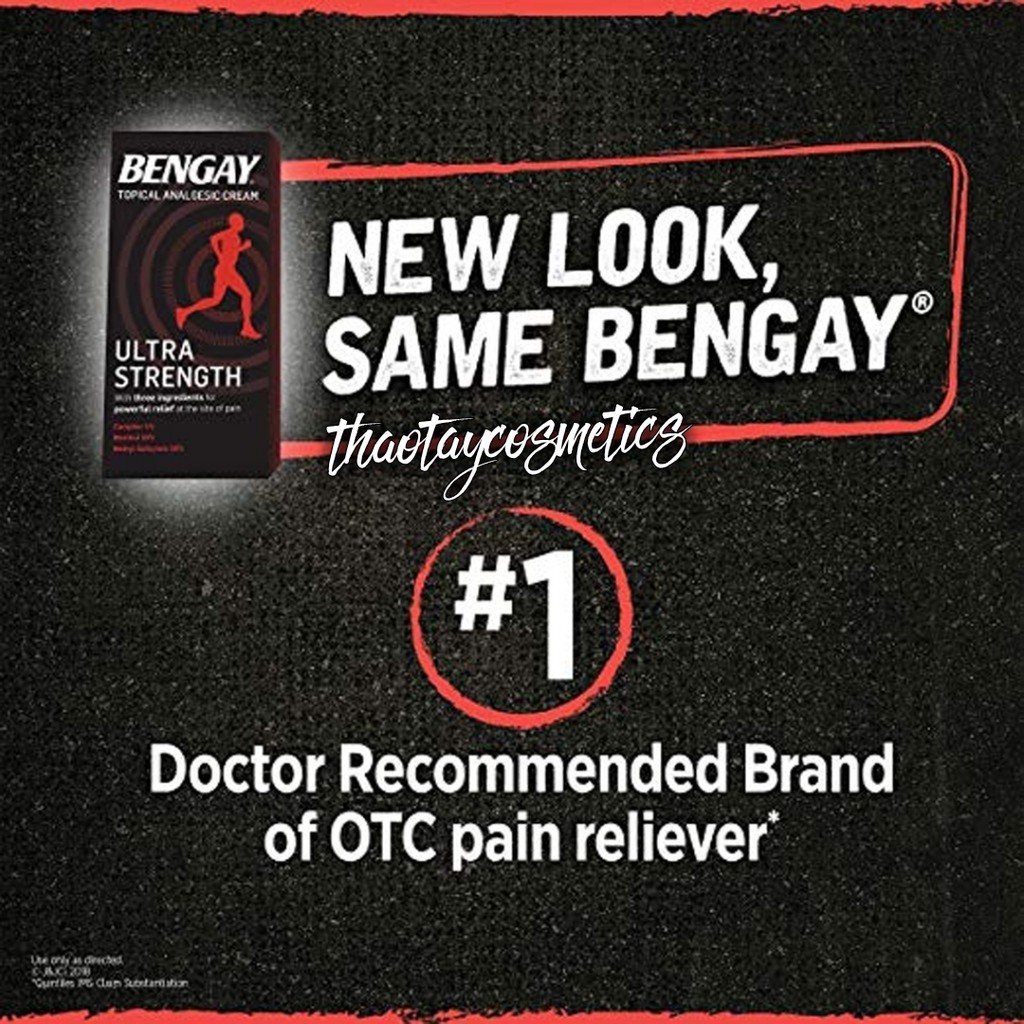 [Hàng Mỹ] Kem xoa bóp giảm đau BENGAY Ultra Strength Topical Analgesic Cream chính hãng | BigBuy360 - bigbuy360.vn