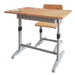 Bàn học sinh tiểu học gỗ tự nhiên Xuân hoà BHS-14-07cs