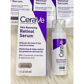[ New ] Serum dưỡng da Crv Skin Renewing Retinol Face Cream Serum for Fine Lines and Wrinkles 30ml