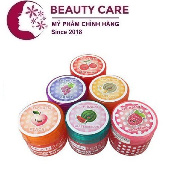 Son Dưỡng Ẩm Mềm Mịn Môi Chiết Xuất Trái Cây Beauty Treats Moisturizing Fruity Lip Balm BT503