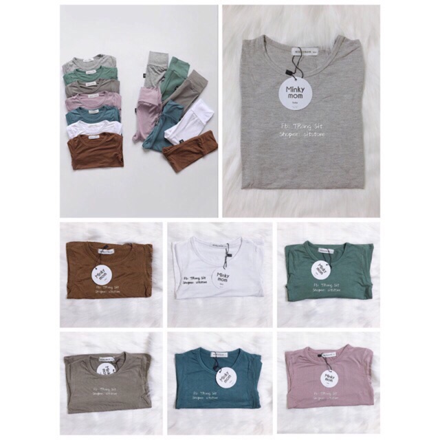 Set bộ cạp cao Minky mom xuất Hàn cao cấp | BigBuy360 - bigbuy360.vn