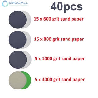 Giấy Nhám Thay Thế Cho Đĩa Giấy Ướt / Khô 600 800 1000 3000 Grit