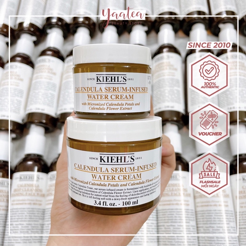 Kem Dưỡng Hoa Cúc Kiehl's Calendula Serum-Infused Water Cream