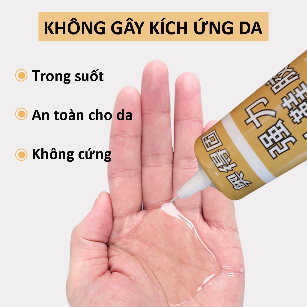 Keo dán giày thể thao siêu dính, keo dán giày da dùng nhiệt trong suốt không tổn thương da BL004