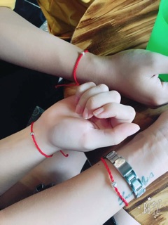 Combo 5 sợi chỉ đỏ bi bạc