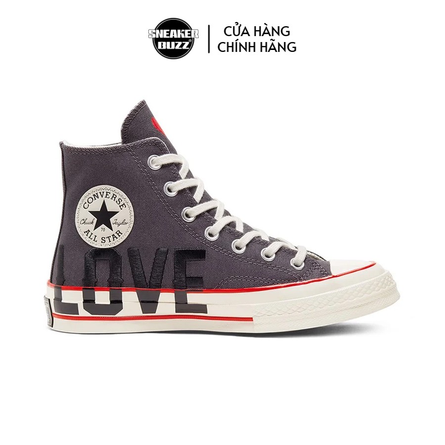 [Mã FAMALLT5 giảm 15% đơn 150k] Giày Nữ Converse Chuck 70 Love Fearlessly Hi Top - 567153C