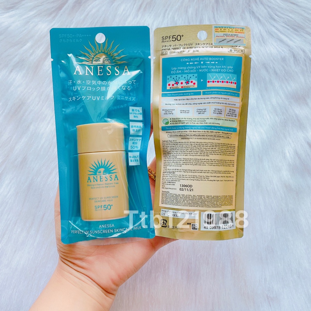 Kem Chống Nắng Anessa Perfect UV Sunscreen - Đủ Dòng