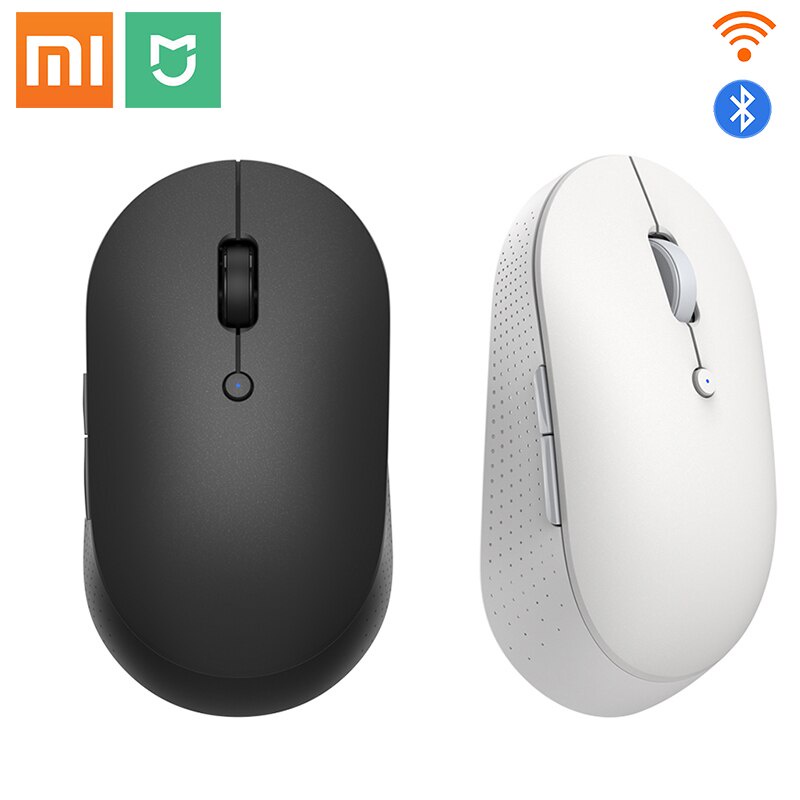 Chuột Máy Tính Không Dây XIAOMI MI DUAL MODE WIRELESS MOUSE SILENT EDITION 125Hz | 2.4 GHz | DPI 1300