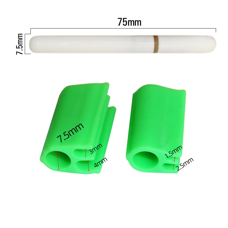 Thanh Đèn LED Cảnh Báo Câu Cá Ban Đêm Chống Thấm Nước Nhỏ Gọn Tiện Dụng
