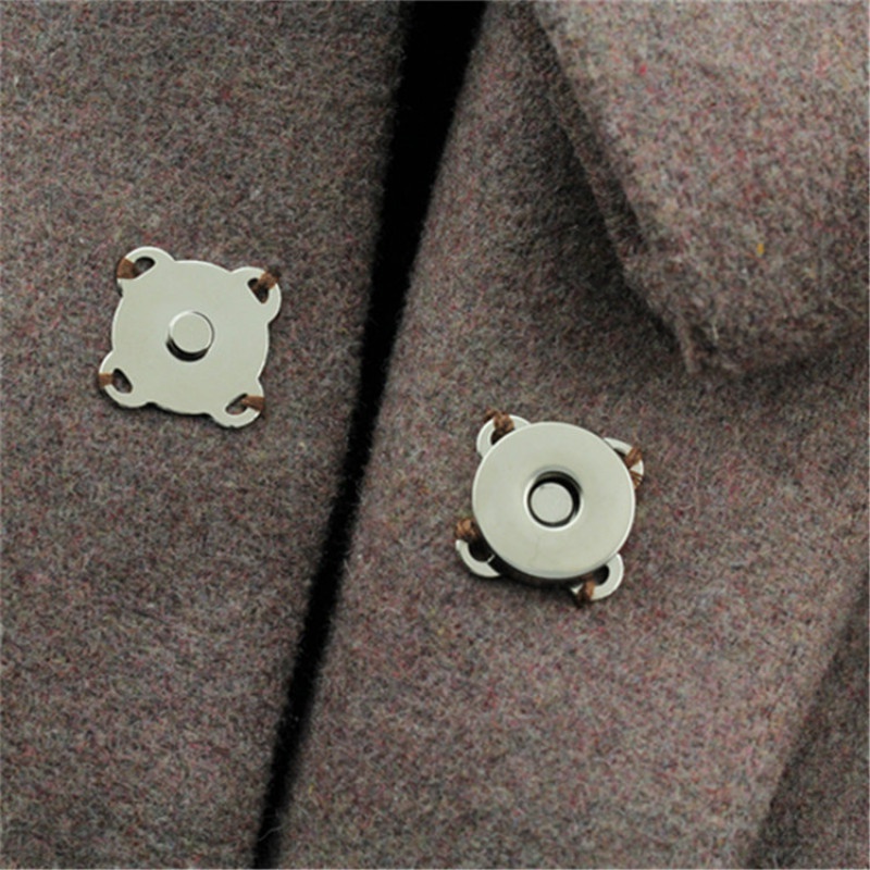 10 Nút Nam Châm Hình Hoa Mận Bằng Kim Loại Cho Túi Xách