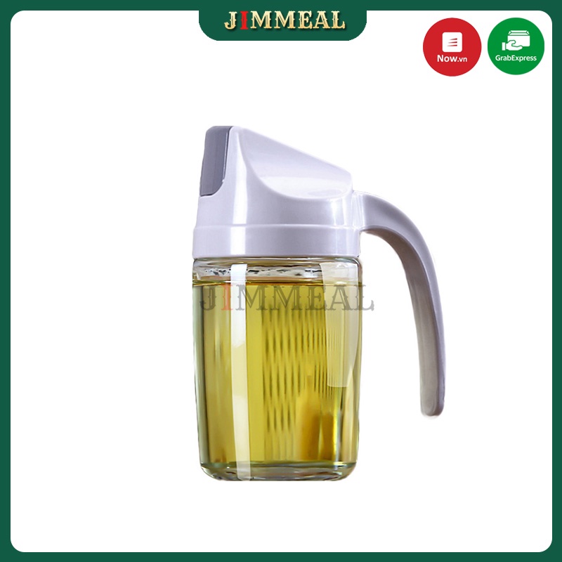 Bình Đựng Dầu Ăn, Nước Mắm, Xì Dầu Cao Cấp Tự Động Mở Nắp Khi Rót 300ml
