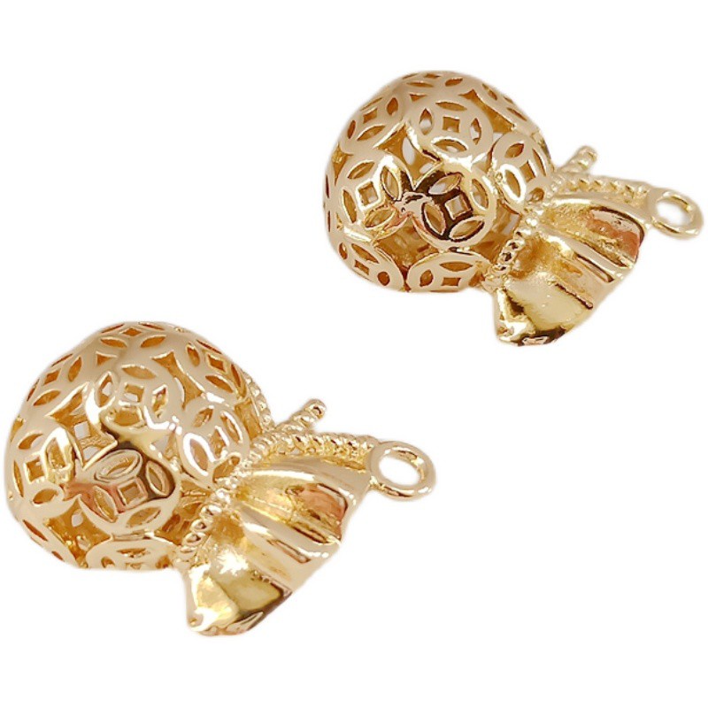 Mặt Vòng cổ/Vòng Tay/Vòng cổ/Túi Xách Bằng Đồng 14K 19 * 16mm DIY