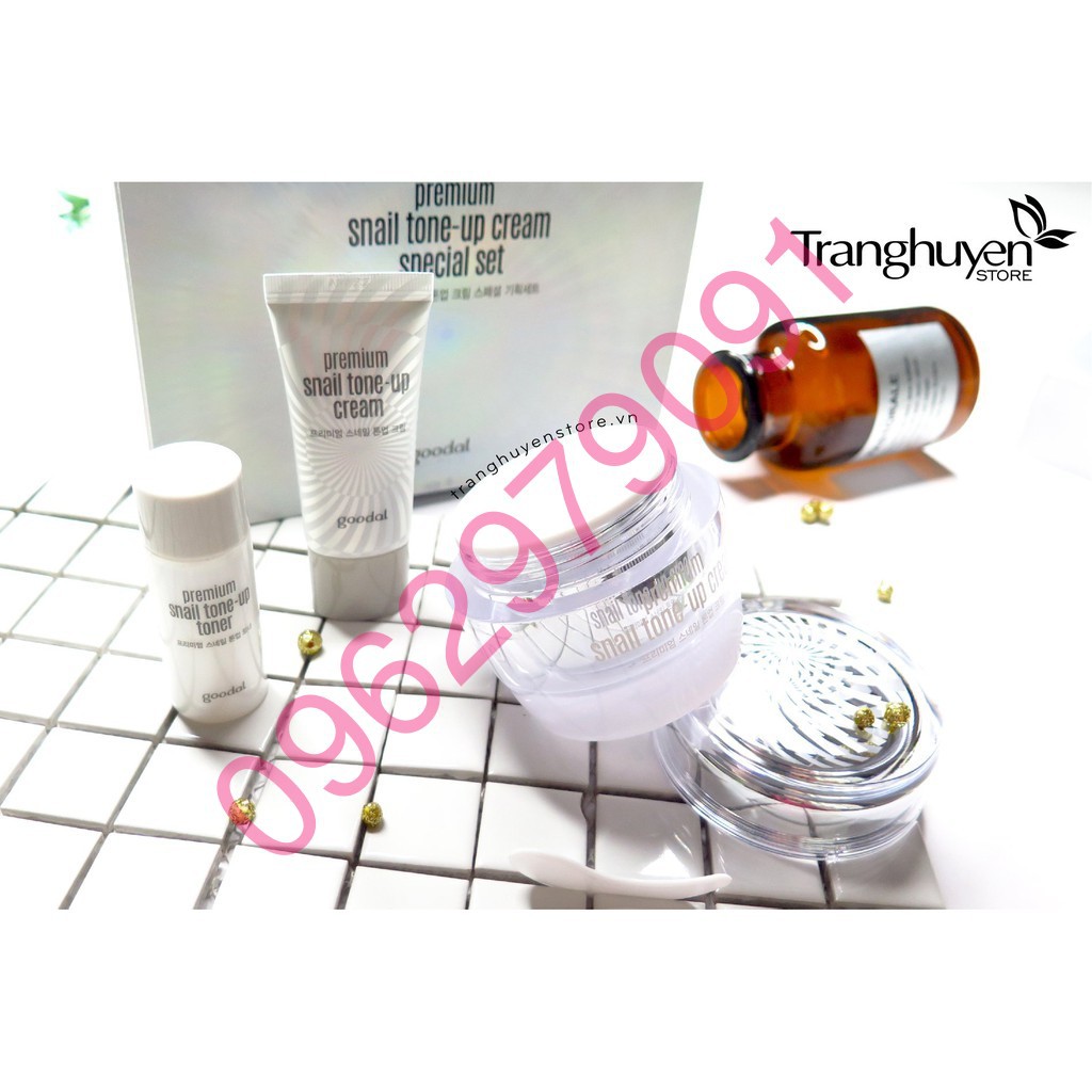  Set Ốc Sên Goodal Premium Snail Tone Up Cream Special Set [ AUTH ]