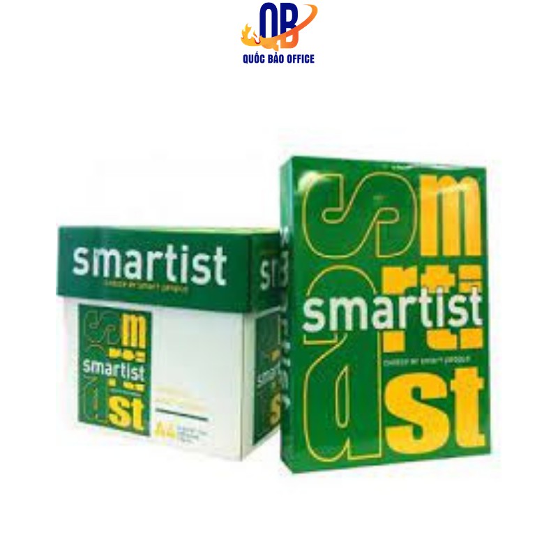 Giấy in A4 Smartist Định lượng 70gsm - 500 tờ/ream - hàng chính hãng Thái Lan