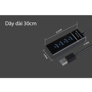 Hub chia USB 3.0 Superspeed 4 Port