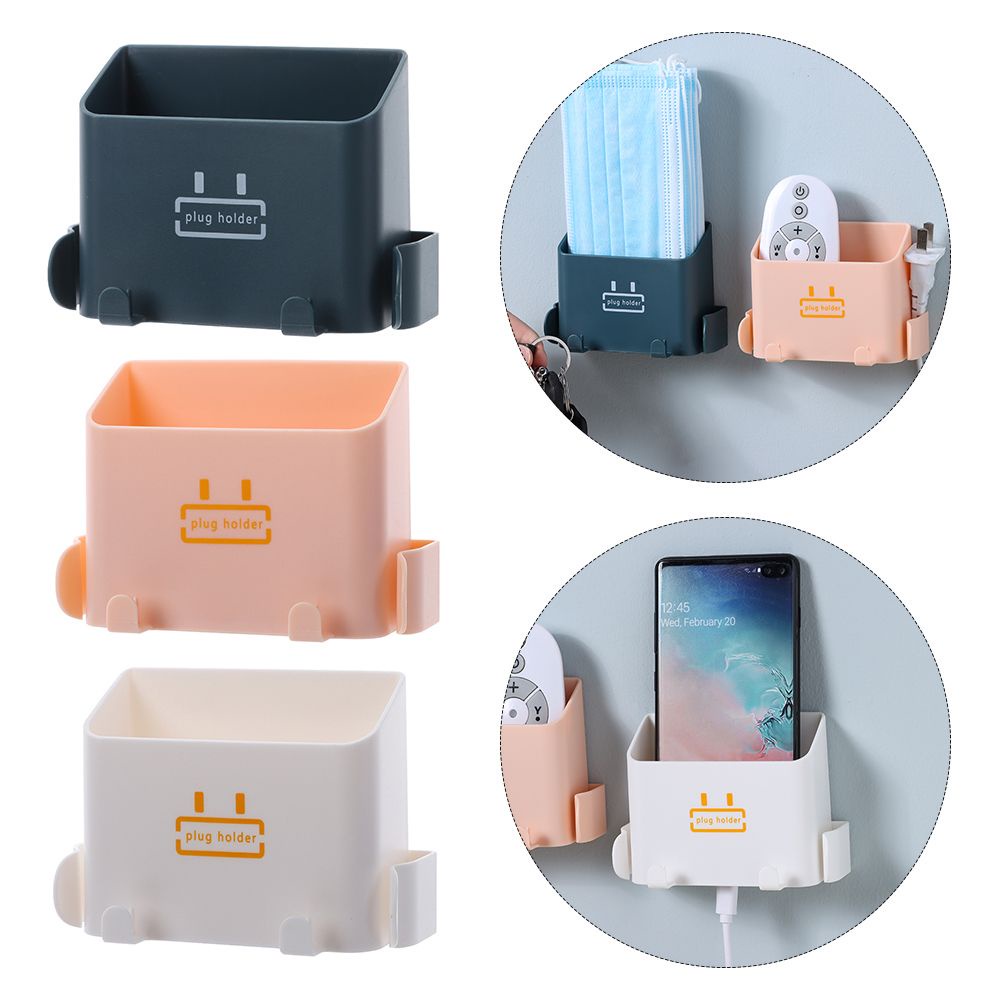 Giá Đỡ Đựng Điều Khiển Gắn Tường Tiện Dụng Nhiều Màu Tự Chọn Vật Dụng Cho Gia Đình