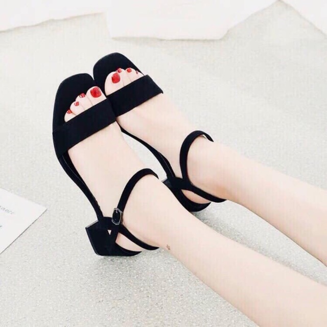 Giày Cao Gót 5p Bảng Ngang ST