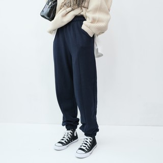 [gwilee] front crease jogger pants - quần jogger vải mềm