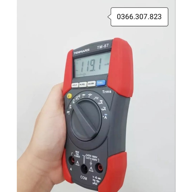 Đồng hồ vạn năng hiển thị số Tenmars TM-87