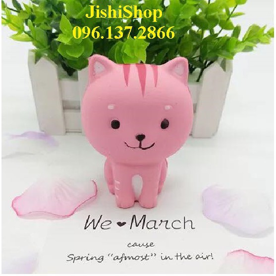 Squishy Pink Cat (Squishy Mèo Hồng) |shopee. VnShopgiayred