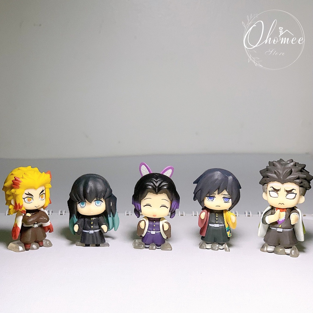 MÔ HÌNH GASHAPON KIMETSU NO YAIBA, Mô hình trứng các TRỤ CỘT siêu đẹp, siêu HOT và dễ thương