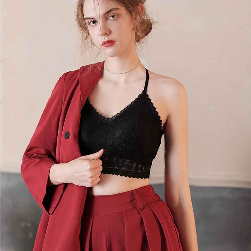 Áo Bra sexy 2 dây Sexy Co Dãn 4 Chiều Chất Liệu Ren Cao cấp Mềm Mại và Thoáng Mát | BigBuy360 - bigbuy360.vn
