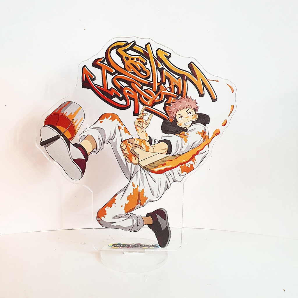 Tượng Standee Mica Jujutsu Kaisen Graffiti x Battle - Standee JJK nhân vật anime Gojo Satoru,Yuji,Sukuna,Megumi,...