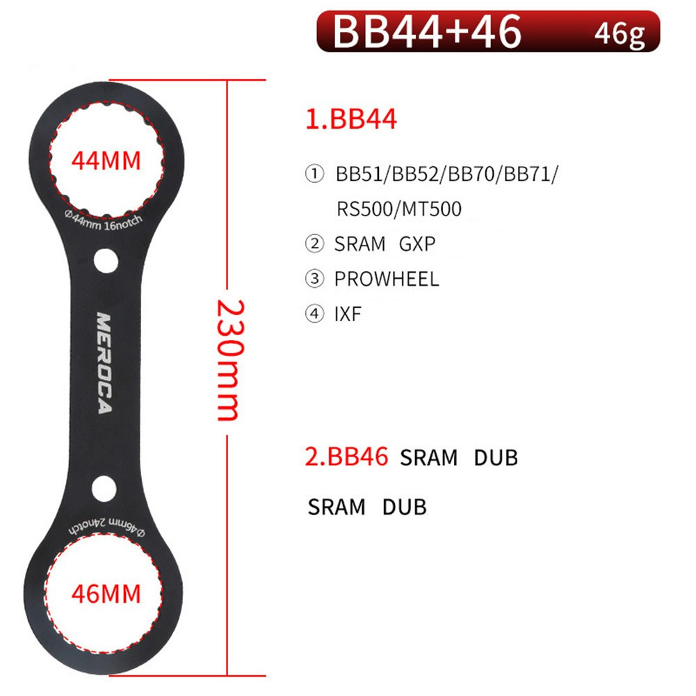 Giá Đỡ Cờ Lê Rỗng Bằng Hợp Kim Nhôm Bb44 / Bb46