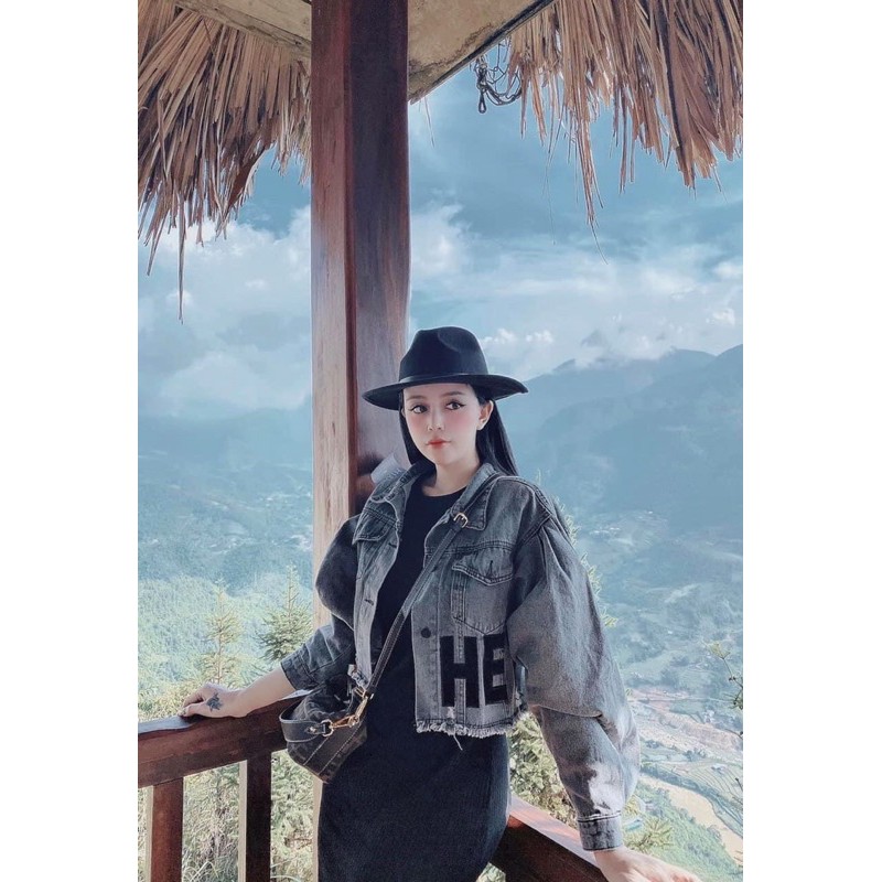 Túi xách nữ đeo chéo hoạ tiết FF màu nâu hàng cao cấp fullbox có hộp