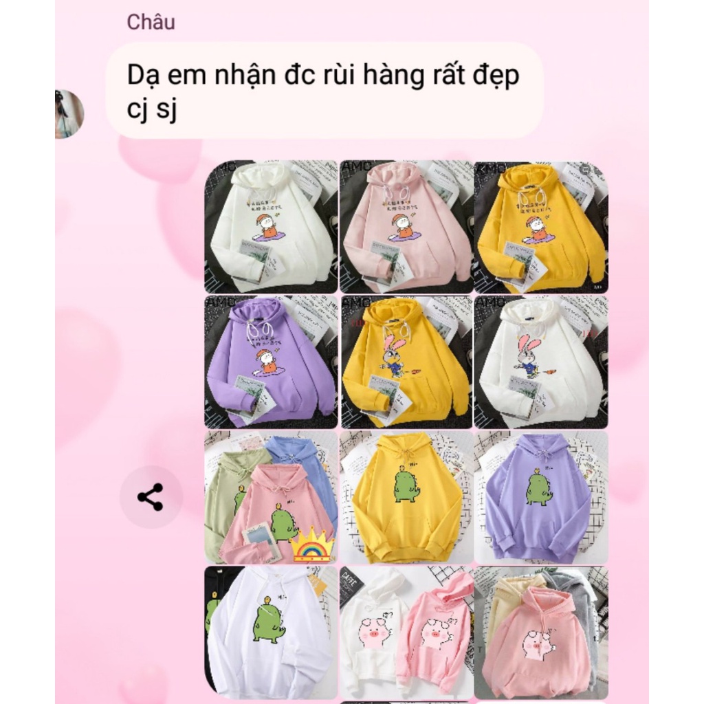 ⚡(FLASHSALE)⚡Áo khoác nam nữ áo hoodie nỉ gấu xinh bao đẹp | BigBuy360 - bigbuy360.vn