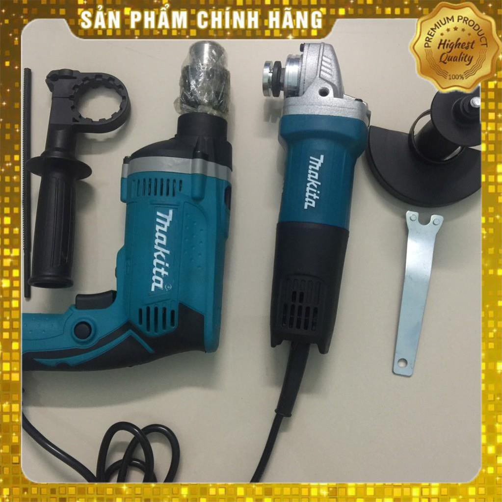 COMBO bộ máy khoan makita + mài makita bảo hành 12 tháng /