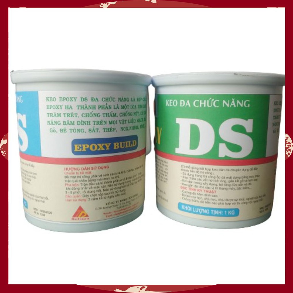 (Tốt) Keo Dán ab Epoxy 2 Thành Phần Keo Dán Đá, Keo Dán Gỗ, Sắt, Keo dán  Nhựa, Sửa Chữa Bê Tông Bộ 2 kg