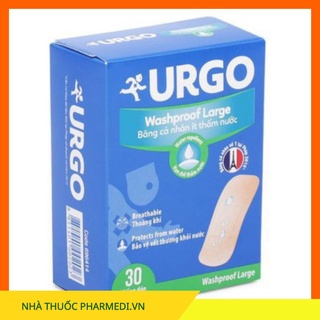 Băng Cá Nhân Ít Thấm Nước Urgo Washproof Assorted