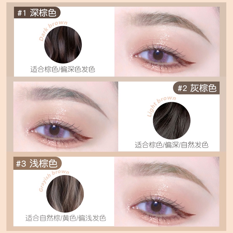 ♕Bút Kẻ Lông Mày NOVO Dạng Lỏng Lâu Trôi Chống Thấm Nước Kèm Cọ Chuốt Tiện Dụng NO.5623