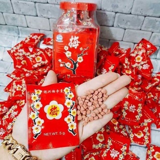 Ô mai xí muội hoa đào gói bé 10 gói