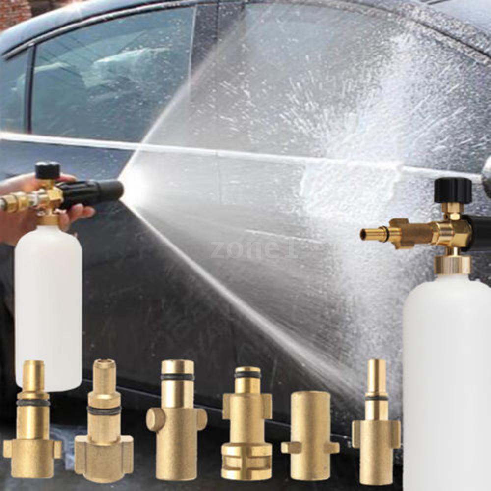 Đầu vòi xịt áp lực mạnh cho máy phun bọt tuyết rửa xe hơi tiện dụng