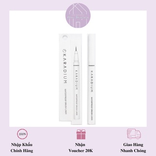 Karadium Waterproof Brush Liner - Bút Dạ Kẻ Mắt Nước