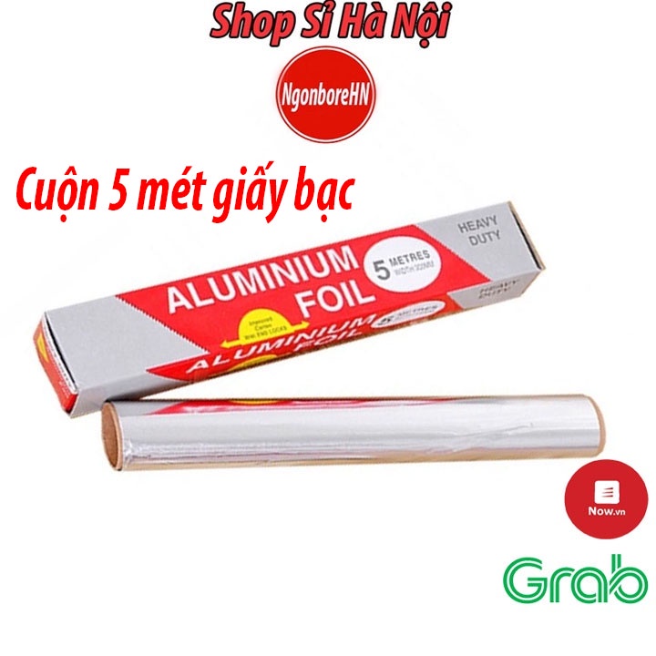 GIẤY BẠC/ MÀNG NHÔM BỌC THỰC PHẨM ĐA NĂNG, DỤNG CỤ NHÀ BẾP TIỆN ÍCH, AN TOÀN GD109