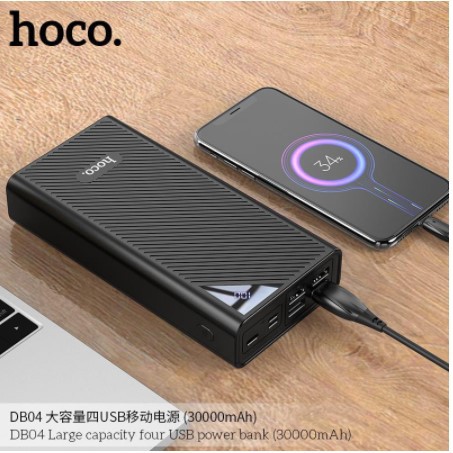 🌟CHÍNH HÃNG 🌟Sạc Dự Phòng 30000mAh Hoco DB04 Hỗ Trợ 4 Cổng USB { BẢO HÀNH 12 THÁNG} | BigBuy360 - bigbuy360.vn