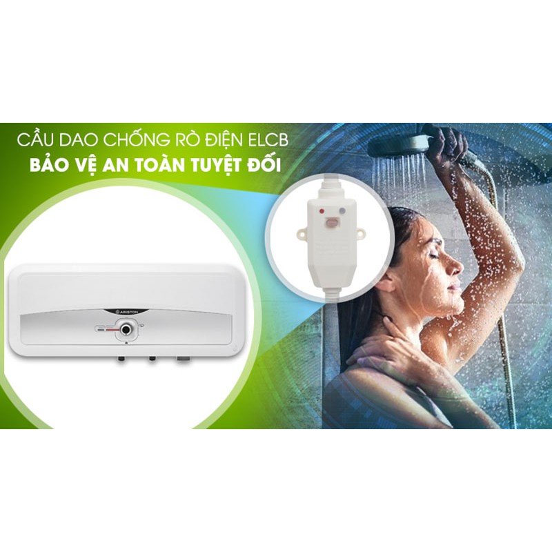 Bình tắm nóng lạnh Ariston 30 Lít SL2 30 RS AG+-Hàng chính hãng