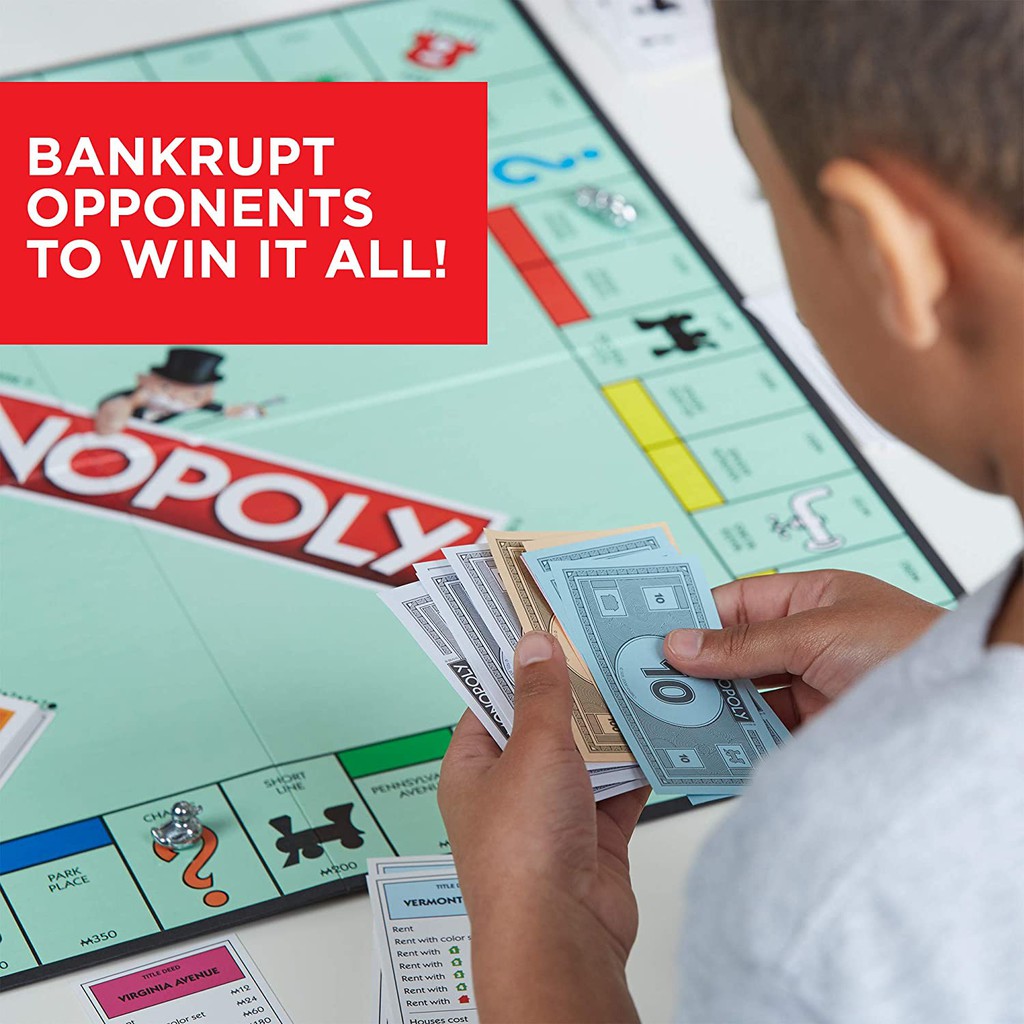 Bộ Trò Chơi Cờ Tỷ Phú Cơ Bản MONOPOLY C1009