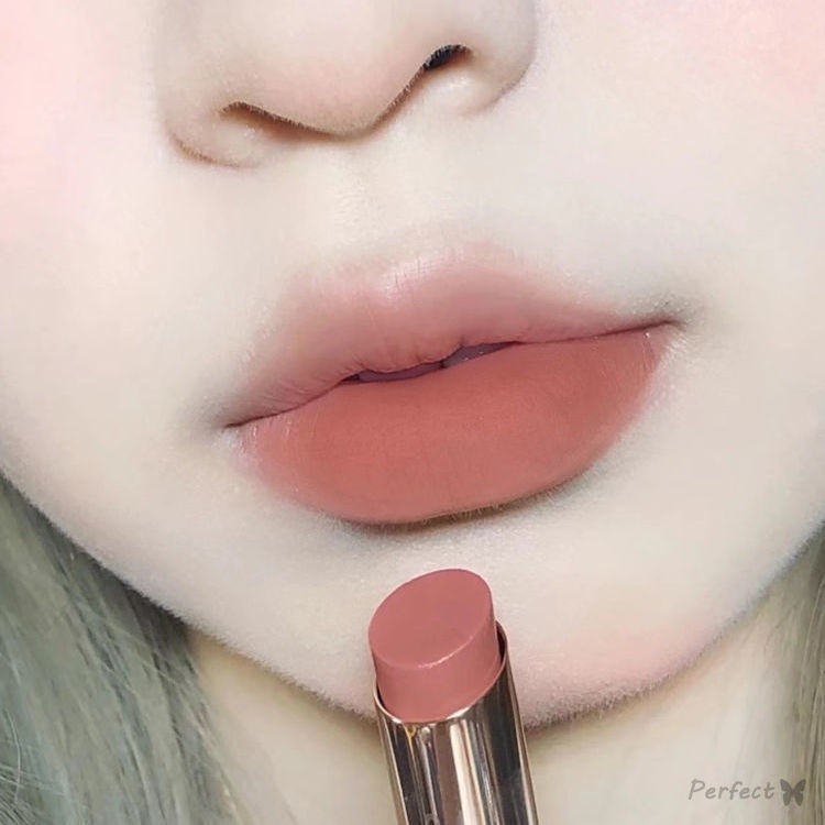 Son Môi Chống Thấm Nước Và Không Dính Cốc Với Thiết Kế Vỏ Họa Tiết Răng Cưa Độc Đáo
