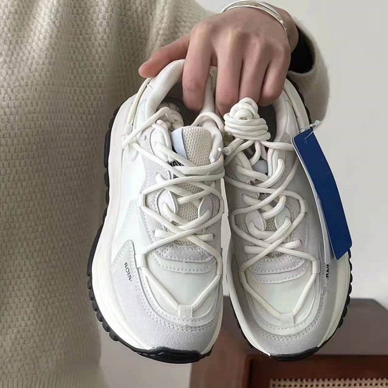 Giày Thể Thao Da Mềm Thời Trang Mùa Xuân Cho Nữ