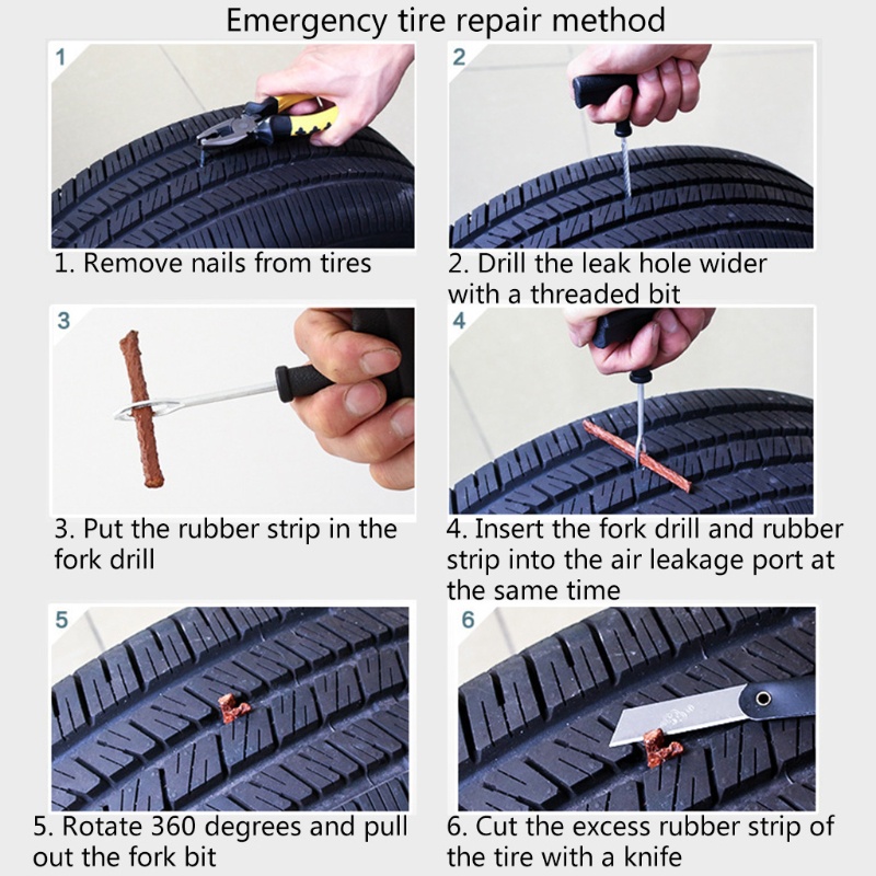 Bộ Dụng Cụ Sửa Chữa Lốp Xe Hơi Chuyên Dụng