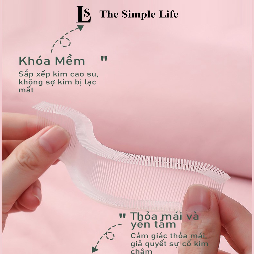 Dụng cụ cố định ga giường, kim silicone cố định ga giường chống trượt, xê dịch, không cần đục lỗ cao cấp [CHÍNH HÃNG]